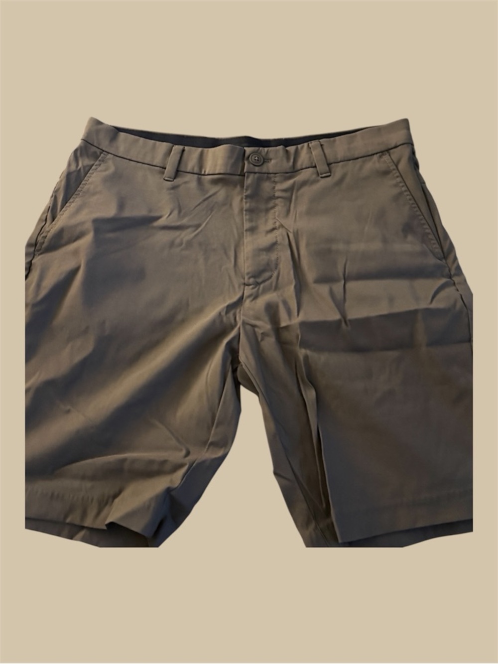 Tommy Hilfiger Men's Flat Front Chino Shorts - Gray